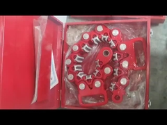 API 7K Apertador de segurança de slides cónicos intercambiáveis para fácil adaptação a diferentes tamanhos de tubos