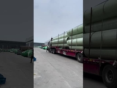 Tubo de plástico reforçado com fibra de vidro de alta resistência 20-3000 mm FRP GRP