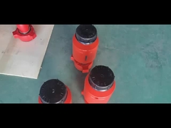 API 6A Controle da cabeça de poço de campo de petróleo Caixa de alta pressão e válvula de verificação ajustável da cabeça do tubo